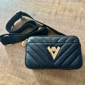 NWOT Valentino Orlandi Black Crossbody Bag